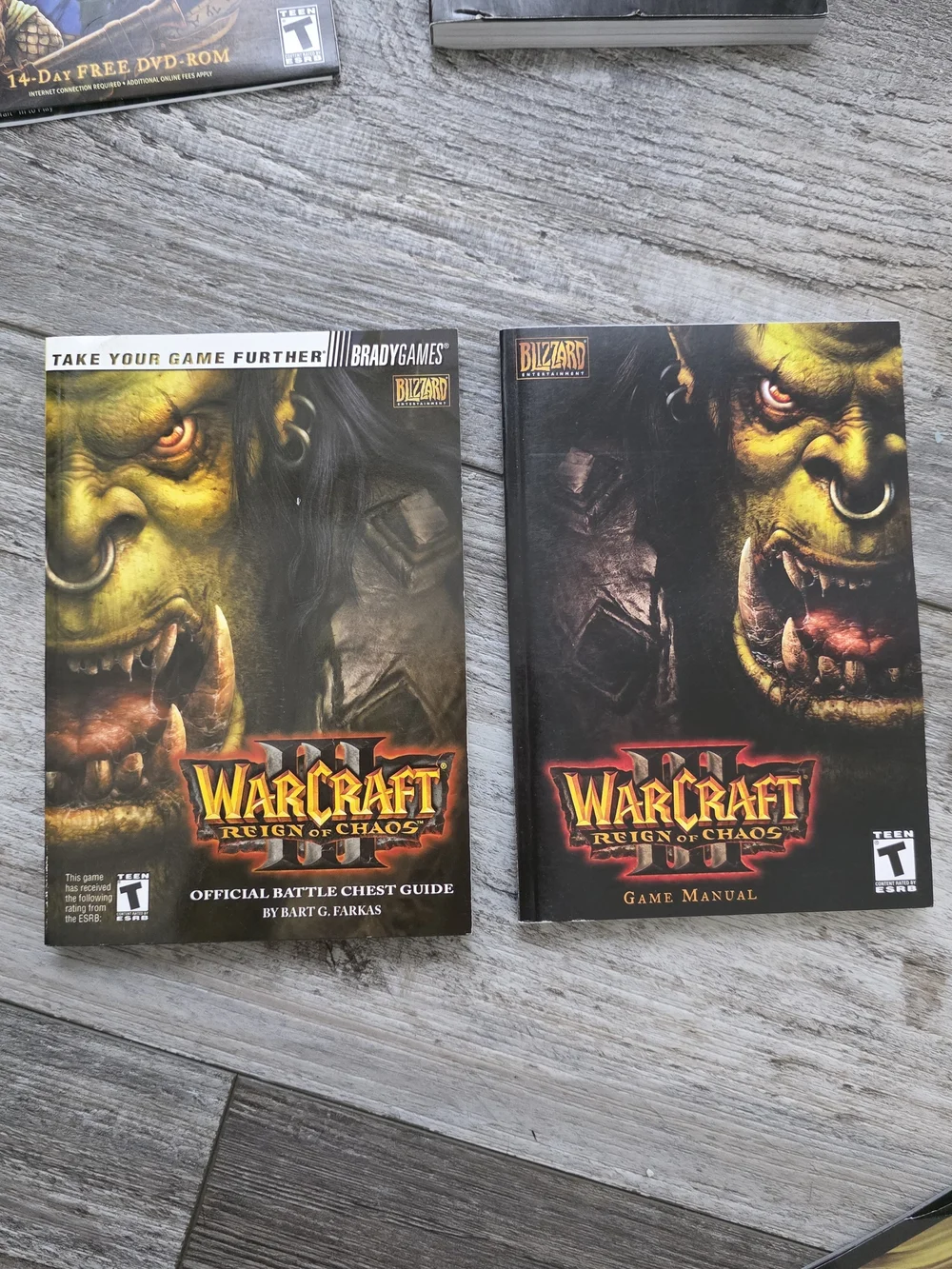 Blizzard Entertainment Warcraft Battle Cest III Complete Play Guides Set *READ